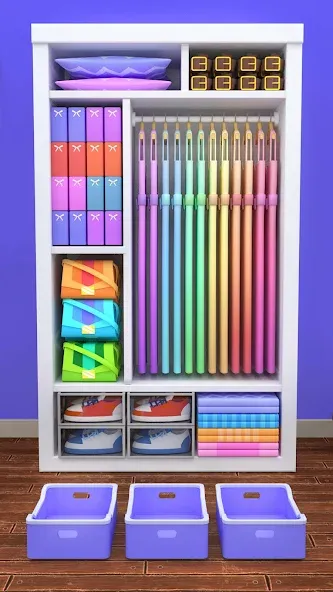 Fill the Closet: Organize Game (Фил зе Клозет)  [МОД Mega Pack] Screenshot 4