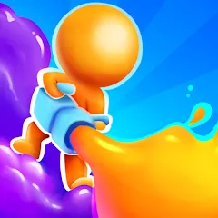 Скачать взлом Dye Hard - Color War (Дай Хард)  [МОД Меню] - последняя версия apk на Андроид