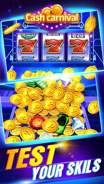 Cash Carnival Coin Pusher Game (Кэш Карнавал Монетный Толкатель Игра)  [МОД Бесконечные деньги] Screenshot 3