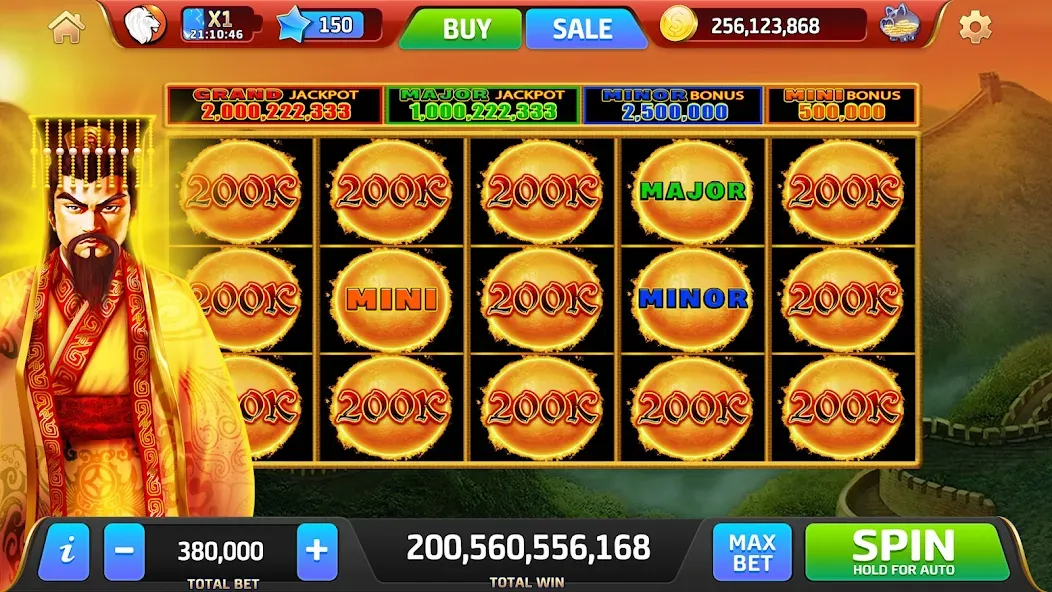 Royal Jackpot Casino Machines (Роял Джекпот Казино Машины)  [МОД Бесконечные монеты] Screenshot 1