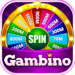 Взлом Gambino Slots・Play Live Casino  [МОД Mega Pack] - последняя версия apk на Андроид