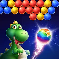 Скачать взлом Bubble Shooter Primitive Eggs (Бабл Шутер Примитивные Яйца)  [МОД Все открыто] - стабильная версия apk на Андроид