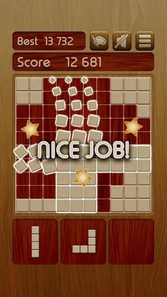 Woody Block Puzzle ® (Вуди блок пазл)  [МОД Mega Pack] Screenshot 2