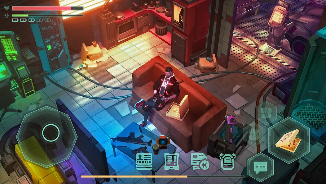 Cyberika: Action Cyberpunk RPG (Сайберика)  [МОД Бесконечные монеты] Screenshot 2