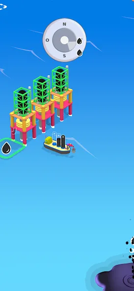 Oil Master: Sea Extraction (Ойл Мастер)  [МОД Бесконечные монеты] Screenshot 2