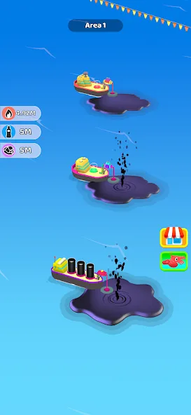 Oil Master: Sea Extraction (Ойл Мастер)  [МОД Бесконечные монеты] Screenshot 4