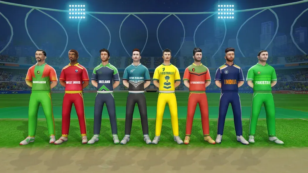 World Cricket Games :T20 Cup (Ворлд Крикет Геймс)  [МОД Menu] Screenshot 5