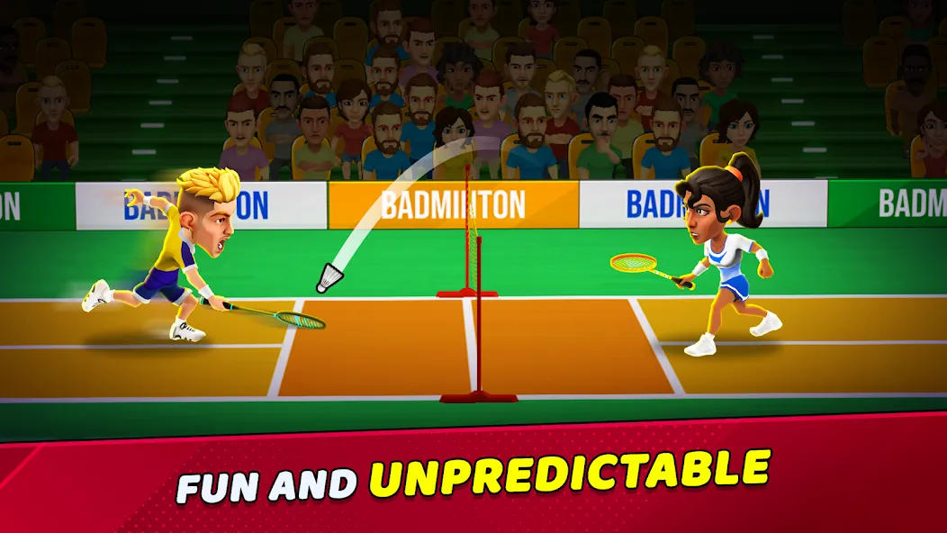 Badminton Clash 3D (Бадминтон Клаш 3D)  [МОД Все открыто] Screenshot 2