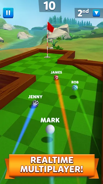 Golf Battle (Гольф баттл)  [МОД Unlocked] Screenshot 2