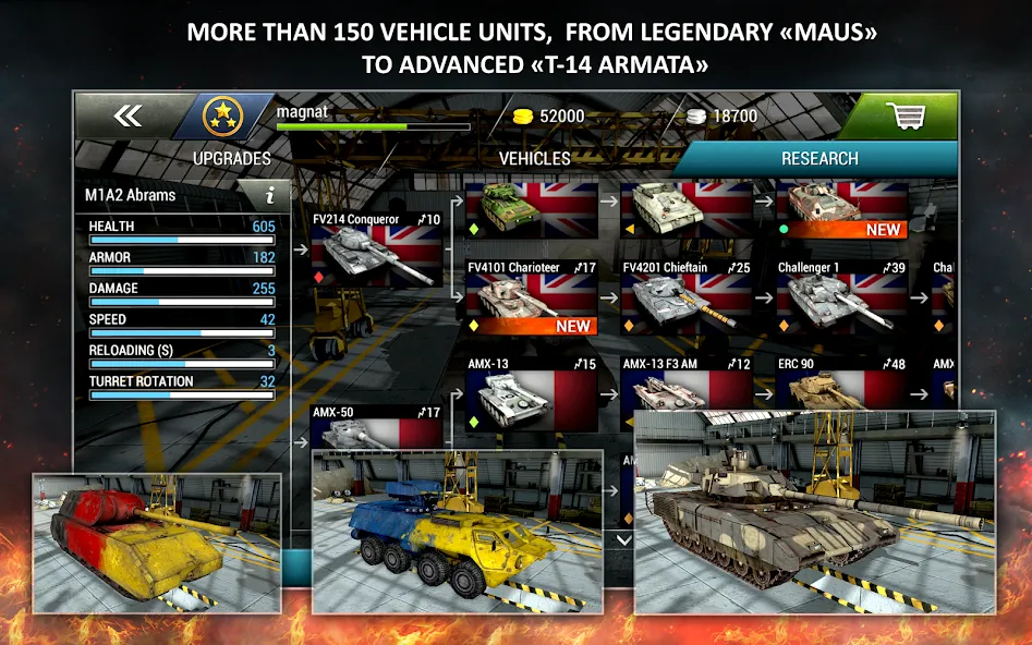 Tanktastic 3D tanks (Танктастик 3D танки)  [МОД Unlimited Money] Screenshot 4