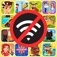 Скачать взломанную Offline Games: don't need wifi  [МОД Бесконечные монеты] - полная версия apk на Андроид