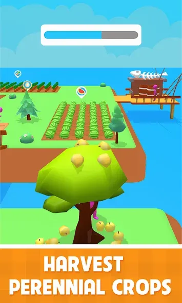 Family Farm Land 3D (Фарм Фэмили 3Д)  [МОД Бесконечные деньги] Screenshot 1