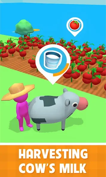 Family Farm Land 3D (Фарм Фэмили 3Д)  [МОД Бесконечные деньги] Screenshot 2