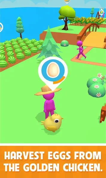 Family Farm Land 3D (Фарм Фэмили 3Д)  [МОД Бесконечные деньги] Screenshot 3