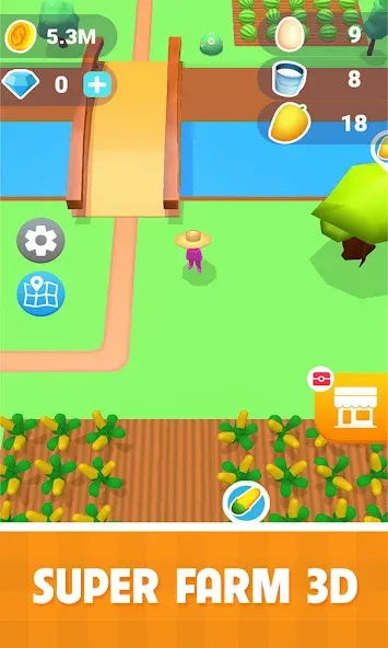 Family Farm Land 3D (Фарм Фэмили 3Д)  [МОД Бесконечные деньги] Screenshot 5