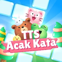 Взломанная Acak Kata - Teka Teki Silang (Ацак Ката)  [МОД Unlimited Money] - полная версия apk на Андроид