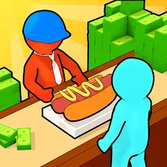 Взлом My Idle Supermarket Simulator (Мой Айдл Стор)  [МОД Много денег] - полная версия apk на Андроид