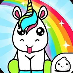 Скачать взлом Unicorn Evolution Merge Kawaii (Юникорн Эволюшн Мерж Кавай)  [МОД Unlocked] - стабильная версия apk на Андроид