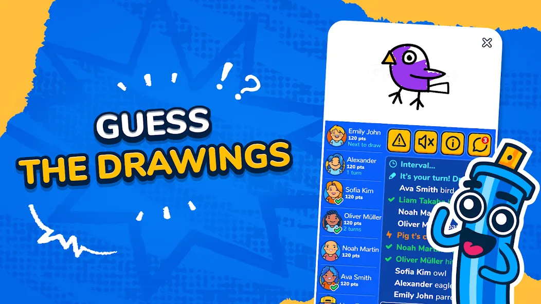 Gartic.io - Draw, Guess, WIN  [МОД Все открыто] Screenshot 1