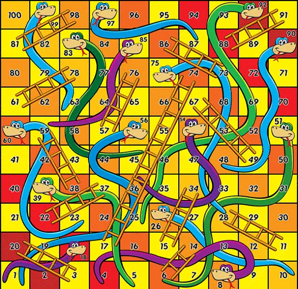 Snake and ladder (Змеи и лестницы)  [МОД Меню] Screenshot 3