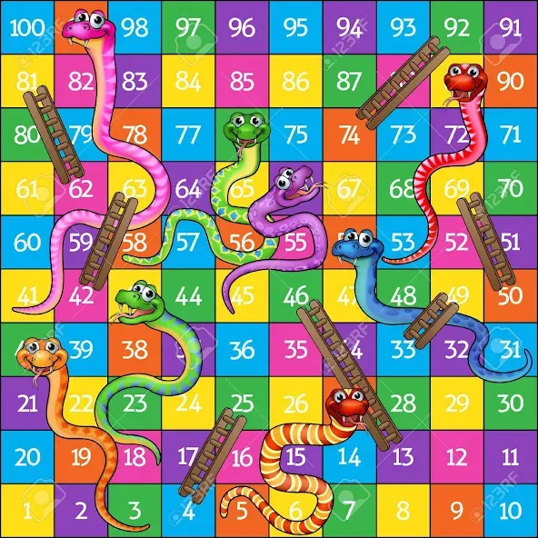 Snake and ladder (Змеи и лестницы)  [МОД Меню] Screenshot 4