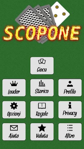 Scopone (Скопоне)  [МОД Много денег] Screenshot 1