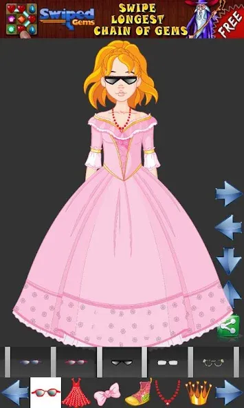 Dress up Princess for kids  [МОД Все открыто] Screenshot 5