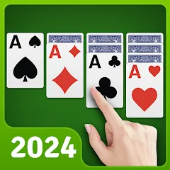 Скачать взлом Klondike Solitaire - Patience  [МОД Бесконечные монеты] - полная версия apk на Андроид