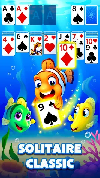 Solitaire Ocean  [МОД Unlimited Money] Screenshot 4