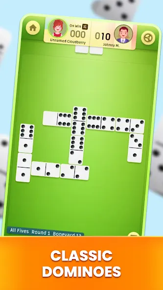 Dominoes: Classic Dominos Game  [МОД Бесконечные монеты] Screenshot 1