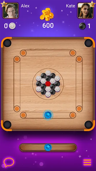 Carrom Lure - Disc pool game (Карром Лур)  [МОД Бесконечные деньги] Screenshot 4