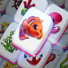 Скачать взлом Mahjong Fish (Маджонг Рыбы)  [МОД Меню] - стабильная версия apk на Андроид