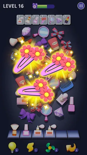 Matching Fun: Match Triple 3D (Матчинг Фан)  [МОД Unlocked] Screenshot 3