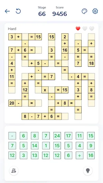 Crossmath - Math Puzzle Games (Математические головоломки игры)  [МОД Unlimited Money] Screenshot 2