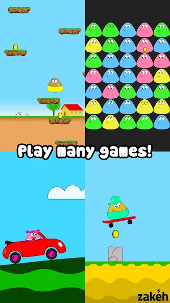 Pou (Пуо)  [МОД Бесконечные деньги] Screenshot 2