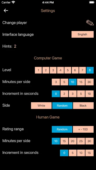 Lite lichess - Online Chess (Лит Личесс)  [МОД Меню] Screenshot 2