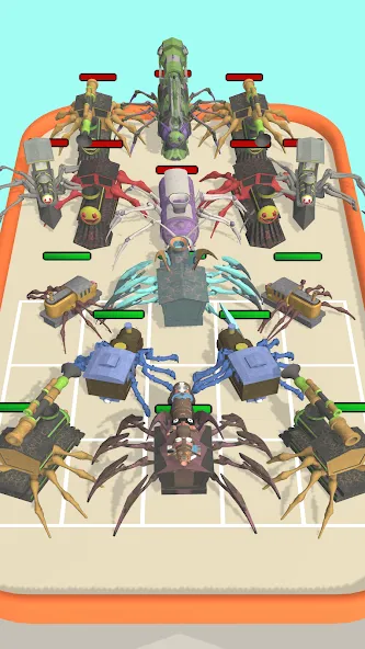 Merge Spider Train  [МОД Unlocked] Screenshot 3