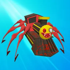 Взлом Merge Spider Train  [МОД Unlocked] - последняя версия apk на Андроид