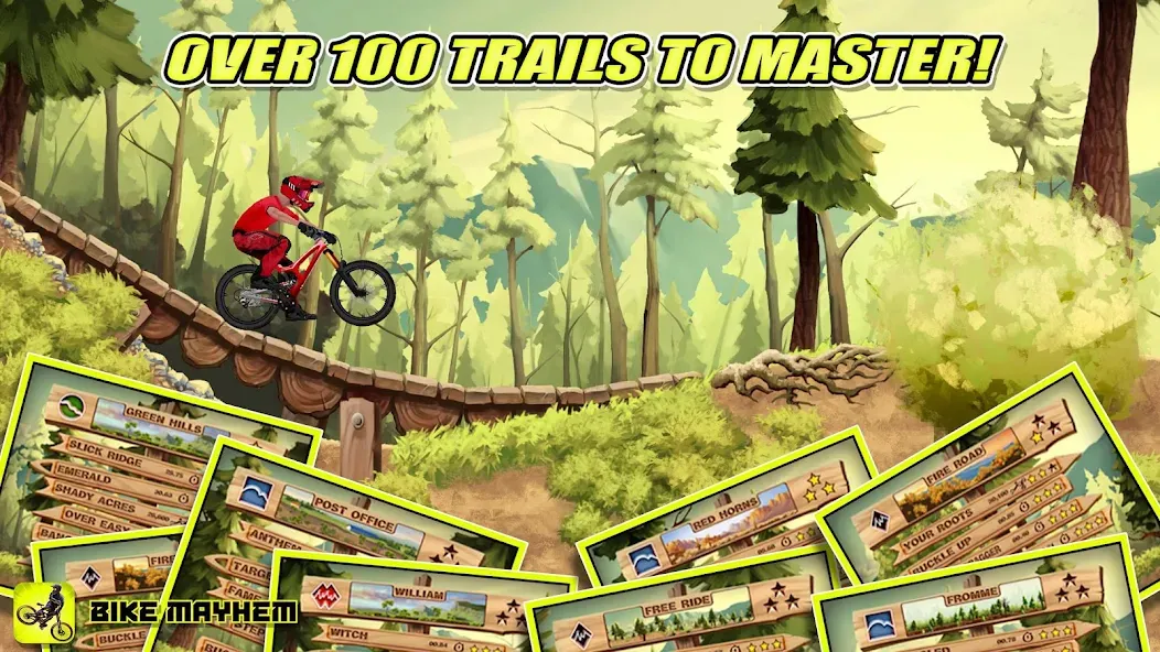 Bike Mayhem Free (Байк Мейхем Фри)  [МОД Бесконечные деньги] Screenshot 4