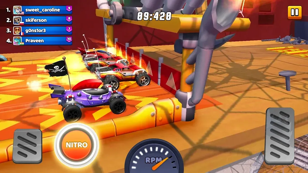 Nitro Jump - Car Racing (Нитро Джамп Рейсинг)  [МОД Menu] Screenshot 1