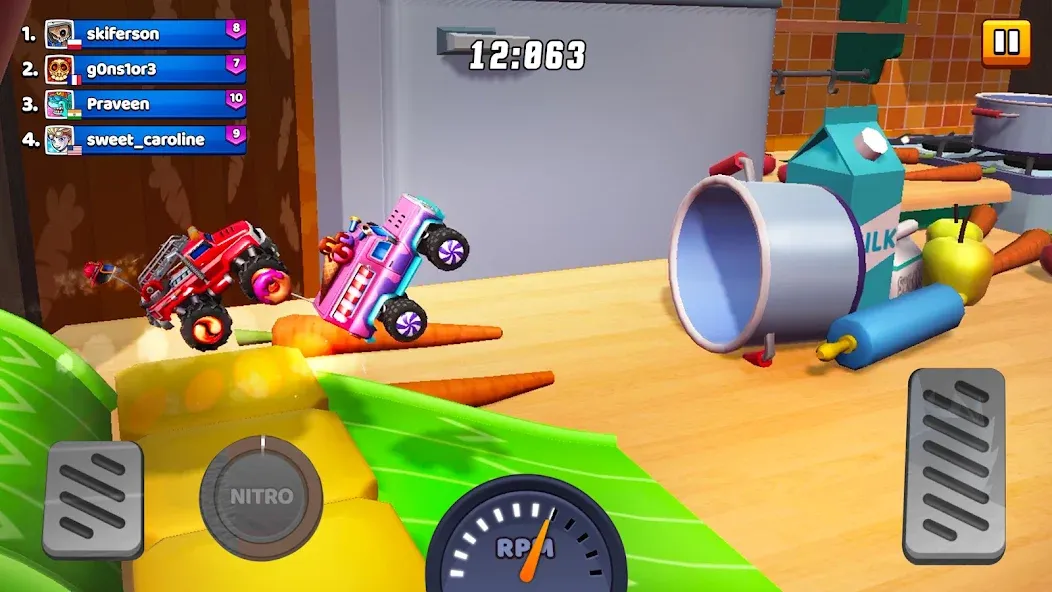 Nitro Jump - Car Racing (Нитро Джамп Рейсинг)  [МОД Menu] Screenshot 5