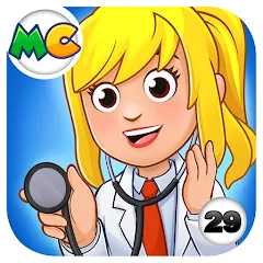 Скачать взлом My City : Hospital (Мой город)  [МОД Много монет] - полная версия apk на Андроид