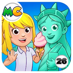 Скачать взлом My City: NewYork Trip (Мой город)  [МОД Много денег] - стабильная версия apk на Андроид