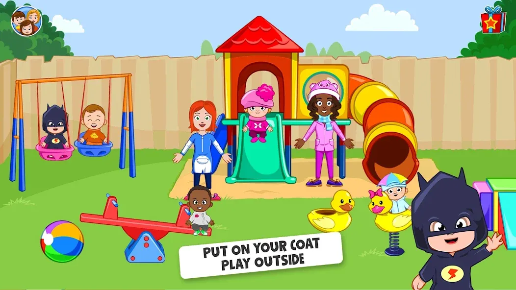 My Town : Daycare Game  [МОД Unlimited Money] Screenshot 1