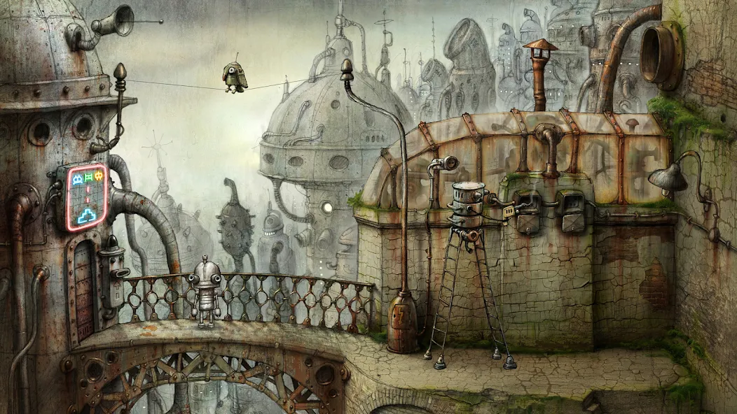 Machinarium Demo (Махинариум)  [МОД Все открыто] Screenshot 4