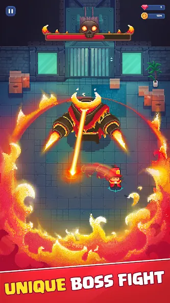 Firefighter: pixel shooter  [МОД Много денег] Screenshot 4