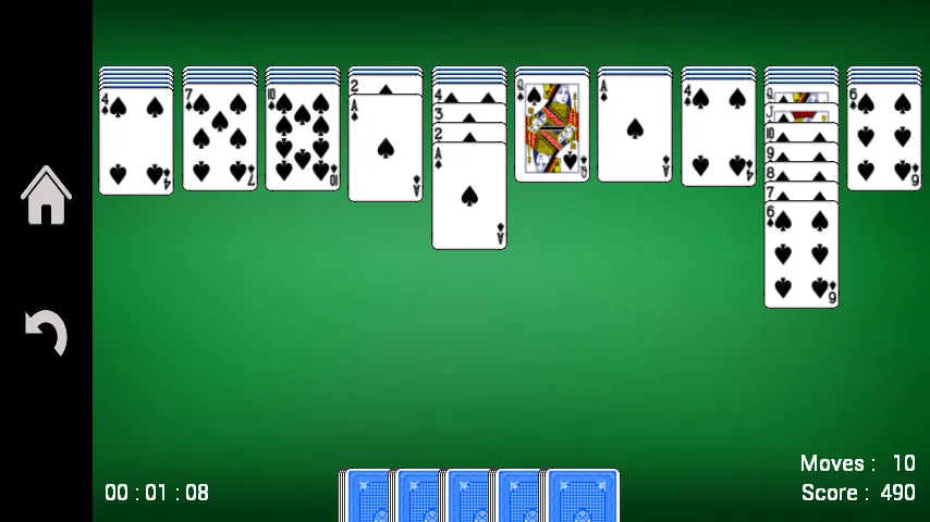 Spider Solitaire  [МОД Бесконечные монеты] Screenshot 1