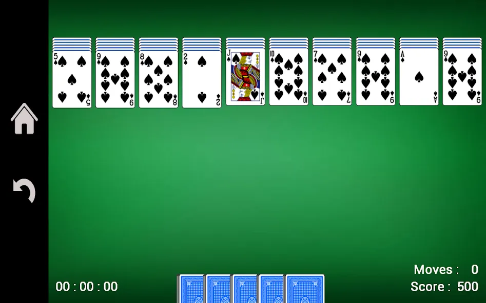 Spider Solitaire  [МОД Бесконечные монеты] Screenshot 2