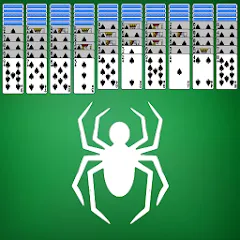 Скачать взломанную Spider Solitaire  [МОД Бесконечные монеты] - полная версия apk на Андроид