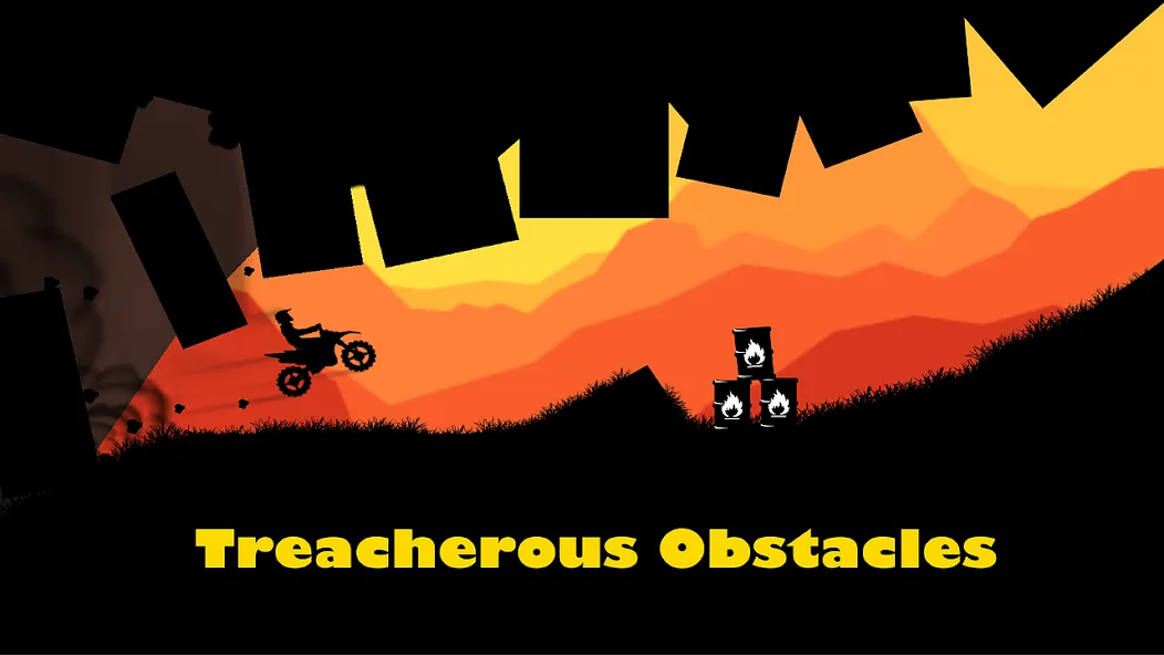 Sunset Bike Racer - Motocross (Сансет Байк Рейсер)  [МОД Много монет] Screenshot 4